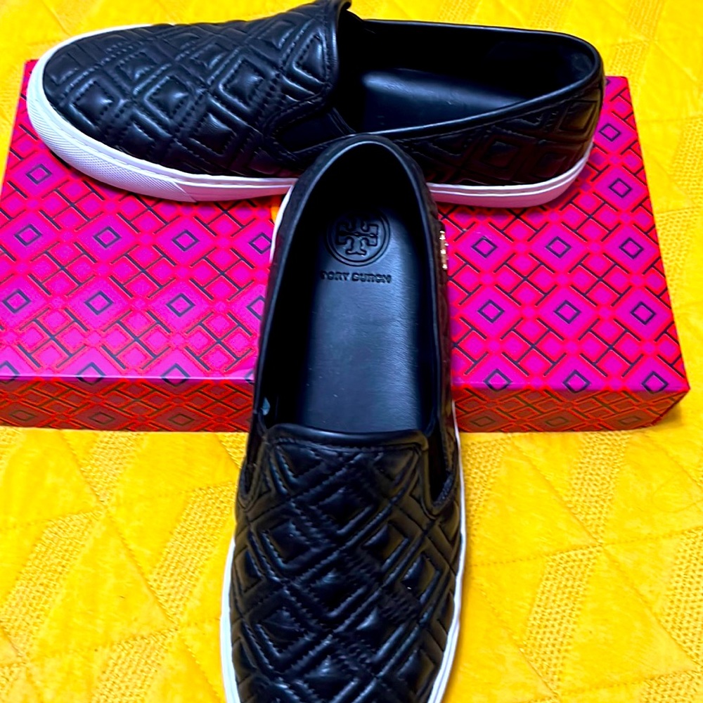 Tory Burch Quilted Sneakers